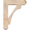 Ekena Millwork Legacy Craftsman Smooth Bracket w/ Offset Brace, Douglas Fir, 7 1/2"W x 28"D x 36"H BKT0806X28X36LEC04SDF - alternate 4